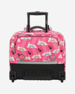 حقائب ديلسي باريس المدرسية بعجلات أفقية باللون الوردي لموسم العودة إلى المدارس 2021