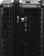 حقيبة سفر إيكولاك سيليسترا الصلبة القابلة للتوسيع، 66.5 سم، بعجلات مزدوجة، وعجلات مزدوجة، وحقيبة تسجيل وصول، لون أسود - PC183XA BLACK 24