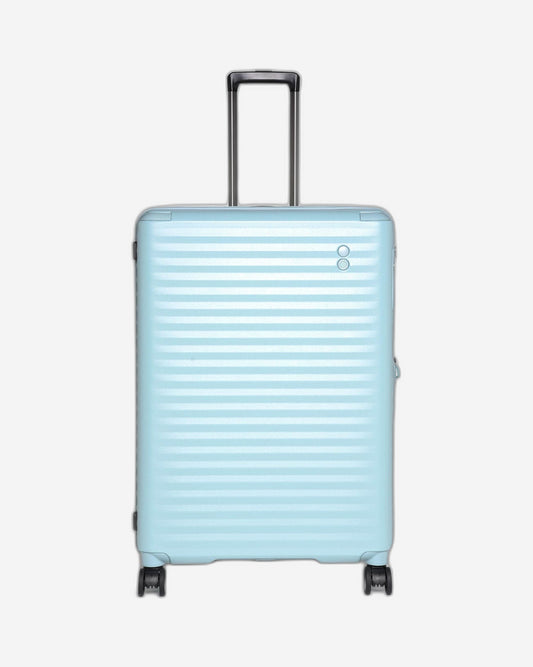 حقيبة سفر إيكولاك سيليسترا الصلبة القابلة للتوسيع، مقاس 76.5 سم، مزودة بأربع عجلات مزدوجة، لون أزرق داكن - PC183XA