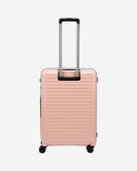 حقيبة سفر إيكولاك سيليسترا الصلبة القابلة للتوسيع، مقاس 66.5 سم، مزودة بأربع عجلات مزدوجة، لون وردي - PC183XA PINK 24
