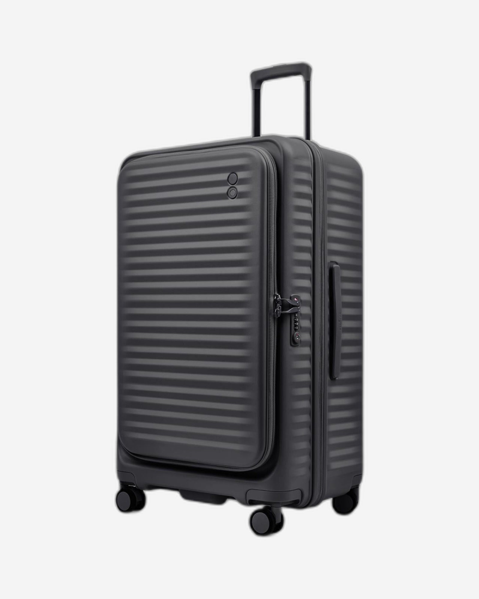 حقيبة أمتعة إيكولاك سيليسترا سوبرترانك إكس تي الصلبة ذات العجلات الأربع