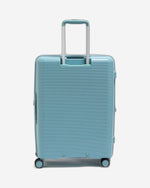 حقيبة سفر إيكولاك فورزا الصلبة القابلة للتوسيع بأربع عجلات مزدوجة، مقاس 75 سم، لون أزرق ساحلي - PW005 28 أزرق ساحلي