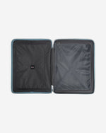 حقيبة سفر إيكولاك فورزا الصلبة القابلة للتوسيع بأربع عجلات مزدوجة، مقاس 75 سم، لون أزرق ساحلي - PW005 28 أزرق ساحلي