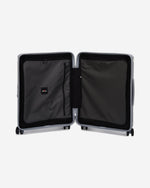 حقيبة سفر صلبة من إيكولاك ديناستي، غير قابلة للتمدد، بعجلات مزدوجة، مقاس 55 سم، لون أزرق ثلجي - PC142