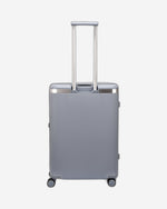 حقيبة سفر إيكولاك ديناستي الصلبة غير القابلة للتمدد، مقاس 67 سم، مزودة بأربع عجلات مزدوجة، لون أزرق ثلجي - PC142A 24 أزرق ثلجي