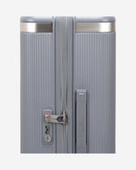 حقيبة سفر إيكولاك ديناستي الصلبة غير القابلة للتمدد، مقاس 67 سم، مزودة بأربع عجلات مزدوجة، لون أزرق ثلجي - PC142A 24 أزرق ثلجي