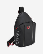 حقيبة ظهر ديلسي باريس سيكورين F1 كوليكشن صغيرة بحزام واحد مقاس 13 بوصة، لون أسود - 00102010200F1