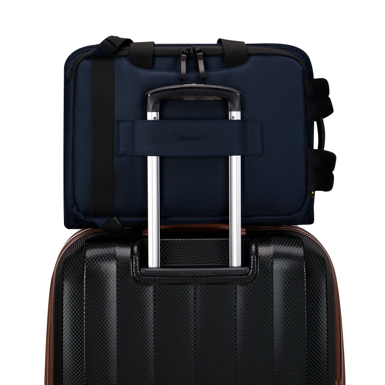 حقيبة ديلسي باريس آرشي ذات حجرتين مع حزام ظهر