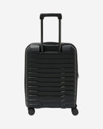 حقيبة سفر صلبة قابلة للتوسيع من إيكولاك لوردنورث، مقاس 58 سم، مزودة بأربع عجلات مزدوجة، لون أسود - PPT008 - 20 أسود
