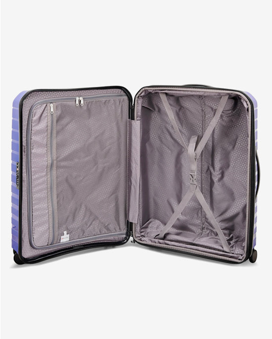 مجموعة عربة أمتعة إيكولاك لوردنورث 58+68+77 سم، صلبة وقابلة للتوسيع، 4 عجلات مزدوجة، مكونة من 3 قطع