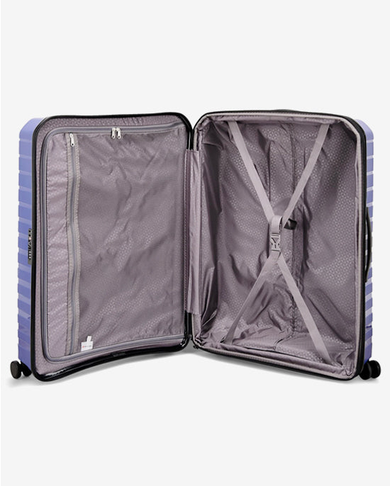 مجموعة عربة أمتعة إيكولاك لوردنورث 58+68+77 سم، صلبة وقابلة للتوسيع، 4 عجلات مزدوجة، مكونة من 3 قطع