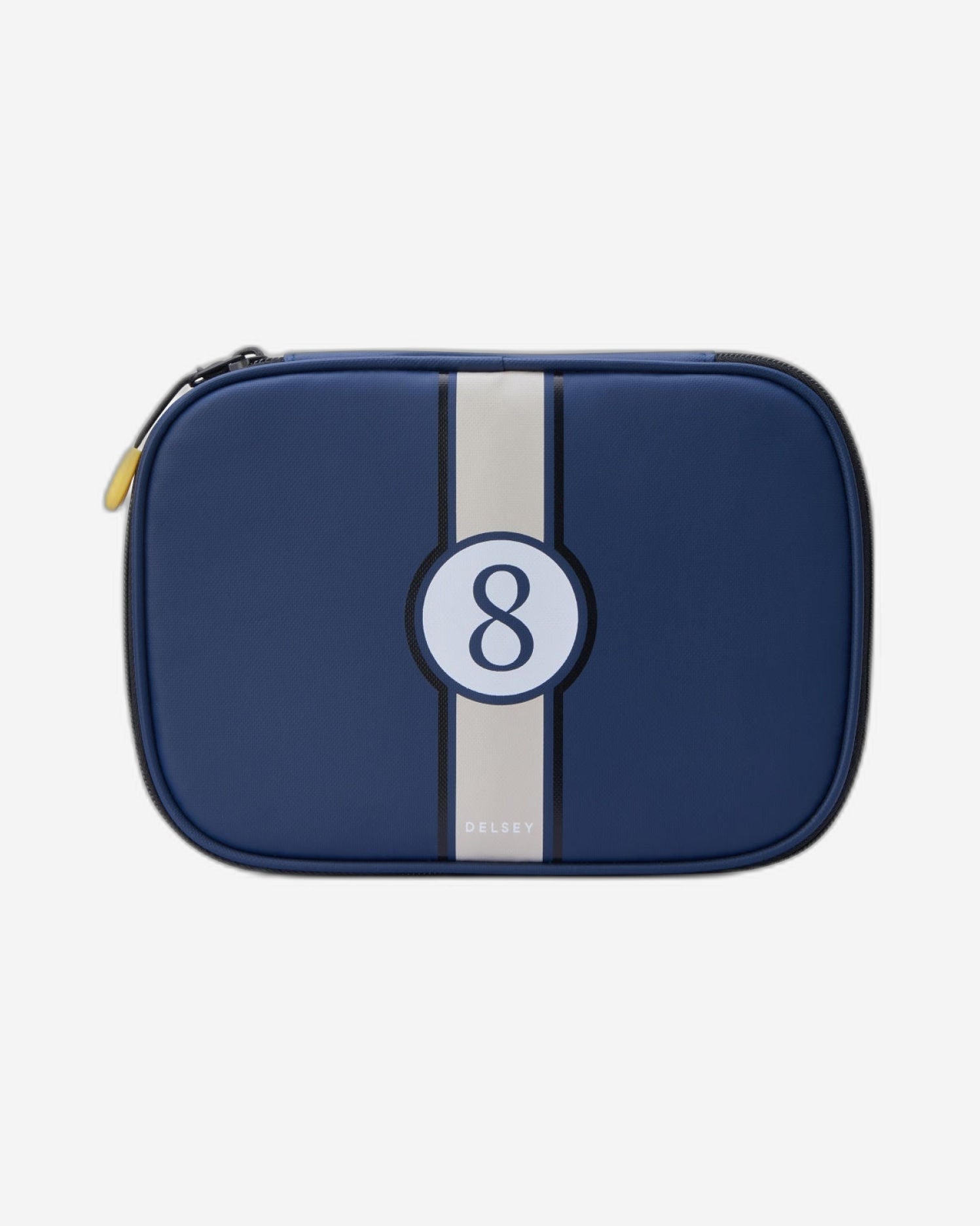 علبة أقلام ديلسي باريس للعودة إلى المدرسة 2023، حجم كبير، طباعة زرقاء - 00338917512