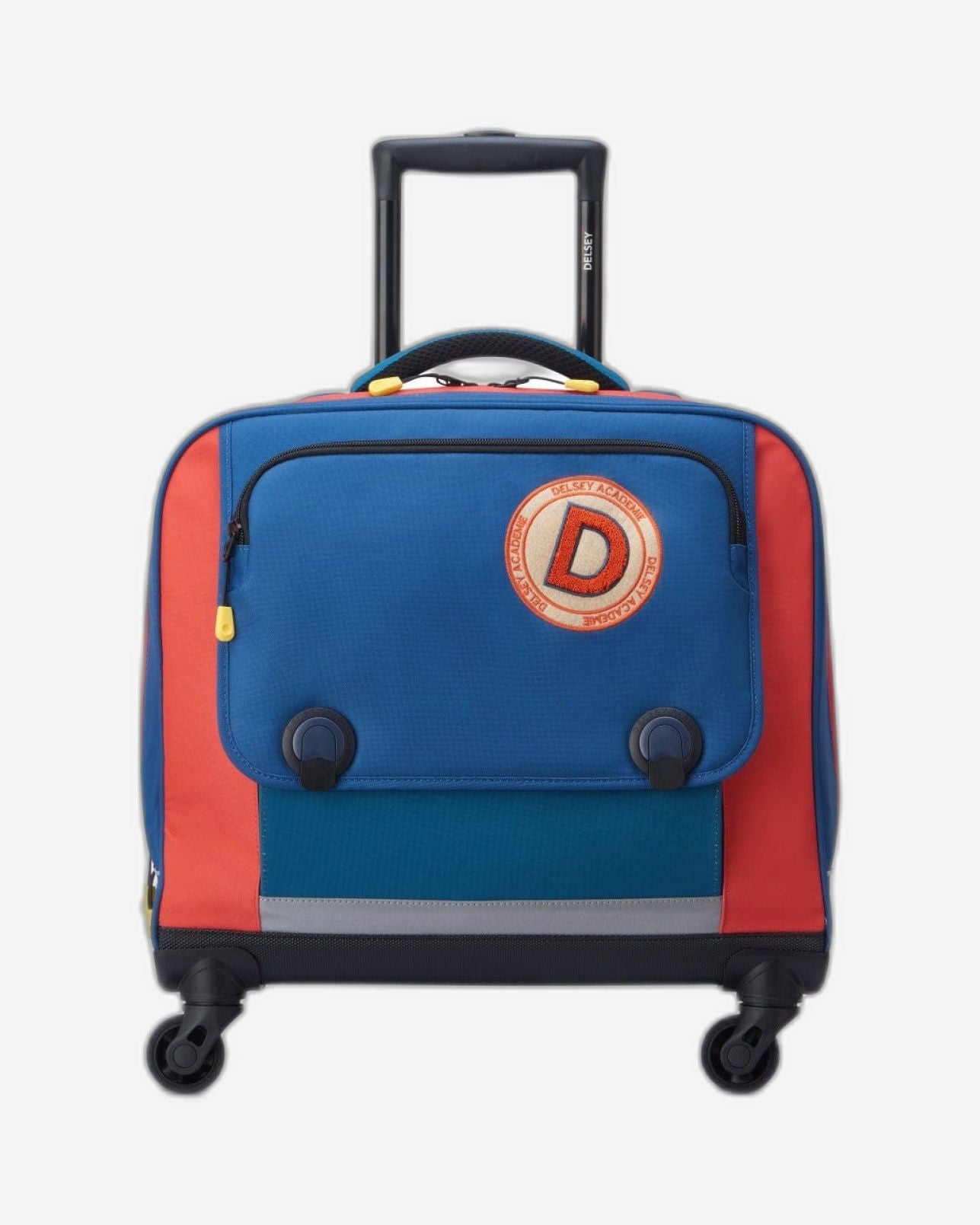 حقيبة مدرسية أفقية زرقاء من ديلسي باريس للعودة إلى المدرسة 2023