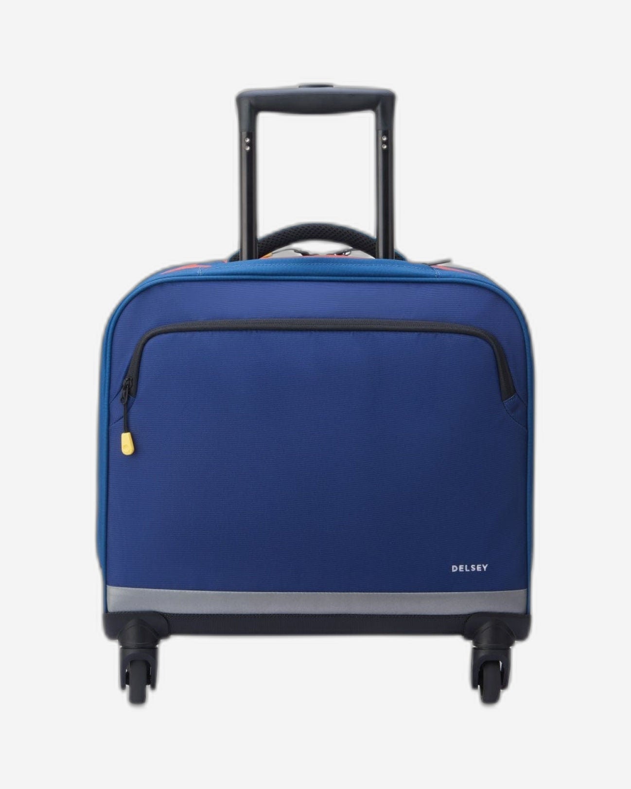 حقيبة ديلسي باريس المدرسية بأربع عجلات أفقية، العودة إلى المدرسة ٢٠٢٣ - ١٥.٦ بوصة، أزرق - ٠٠٣٣٨٩٤٥٢٠٢