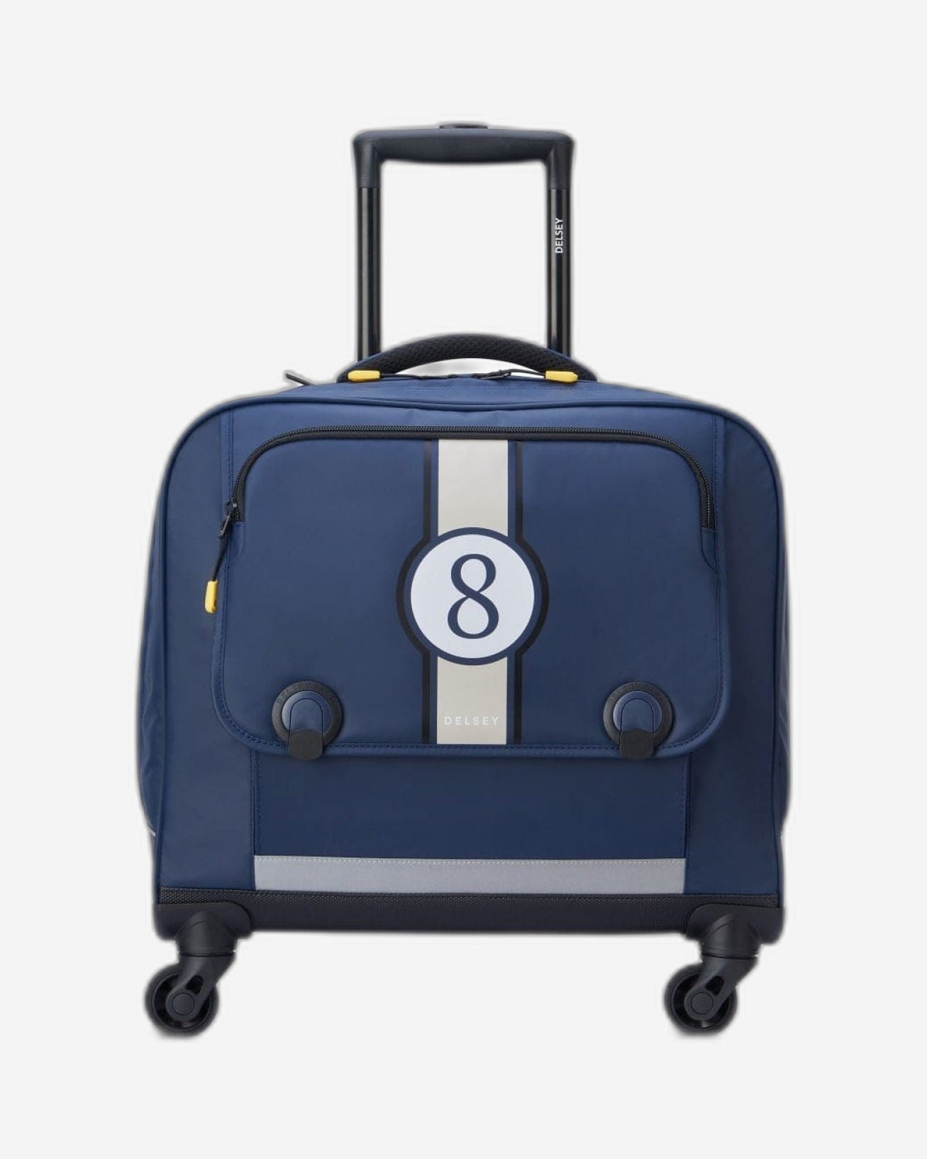 حقيبة ديلسي باريس المدرسية بأربع عجلات أفقية، موديل 