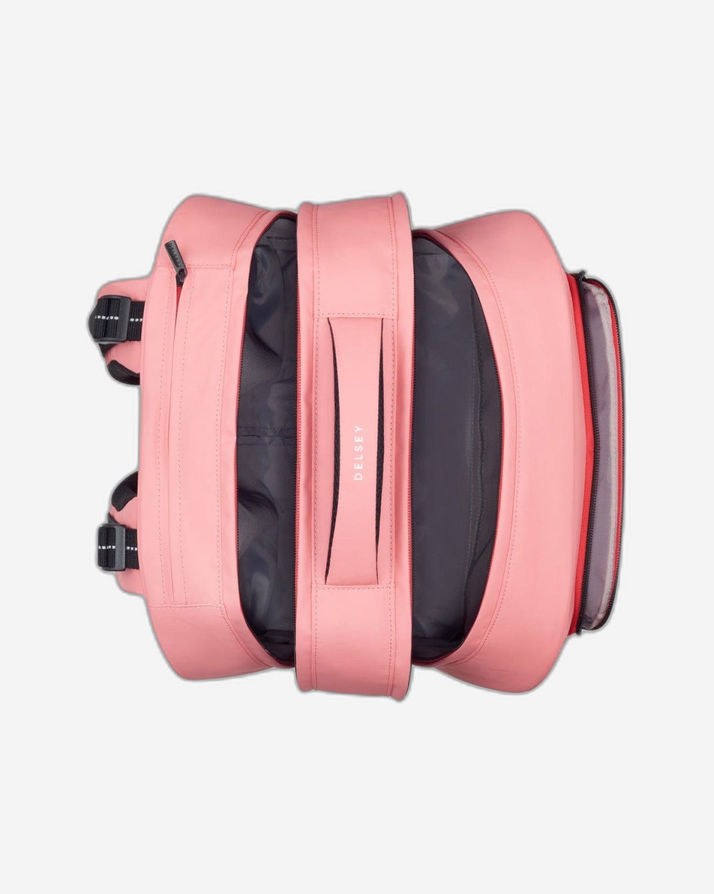 حقيبة ظهر ديلسي باريس العمودية للعودة إلى المدرسة 2023، لون وردي