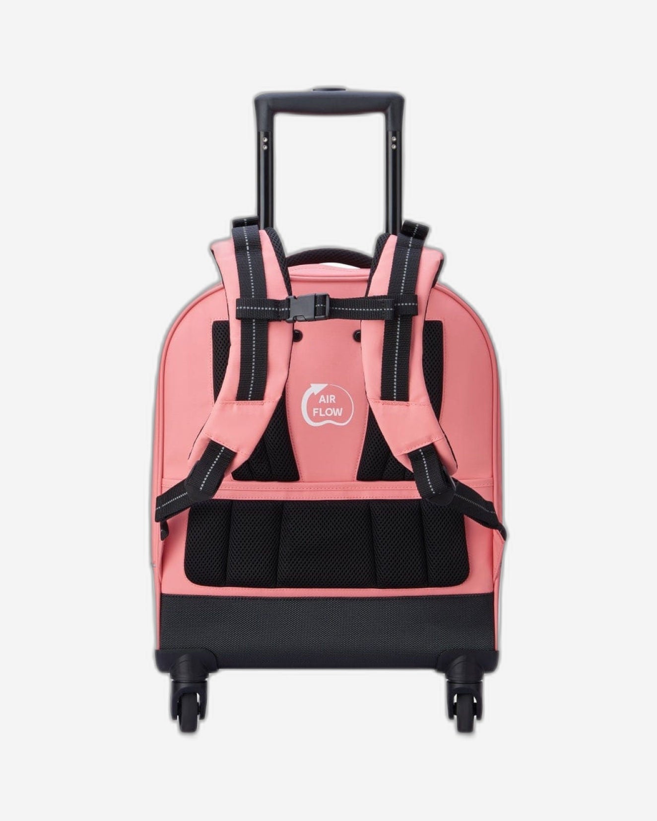 حقيبة ظهر ديلسي باريس العمودية للعودة إلى المدرسة 2023، لون وردي