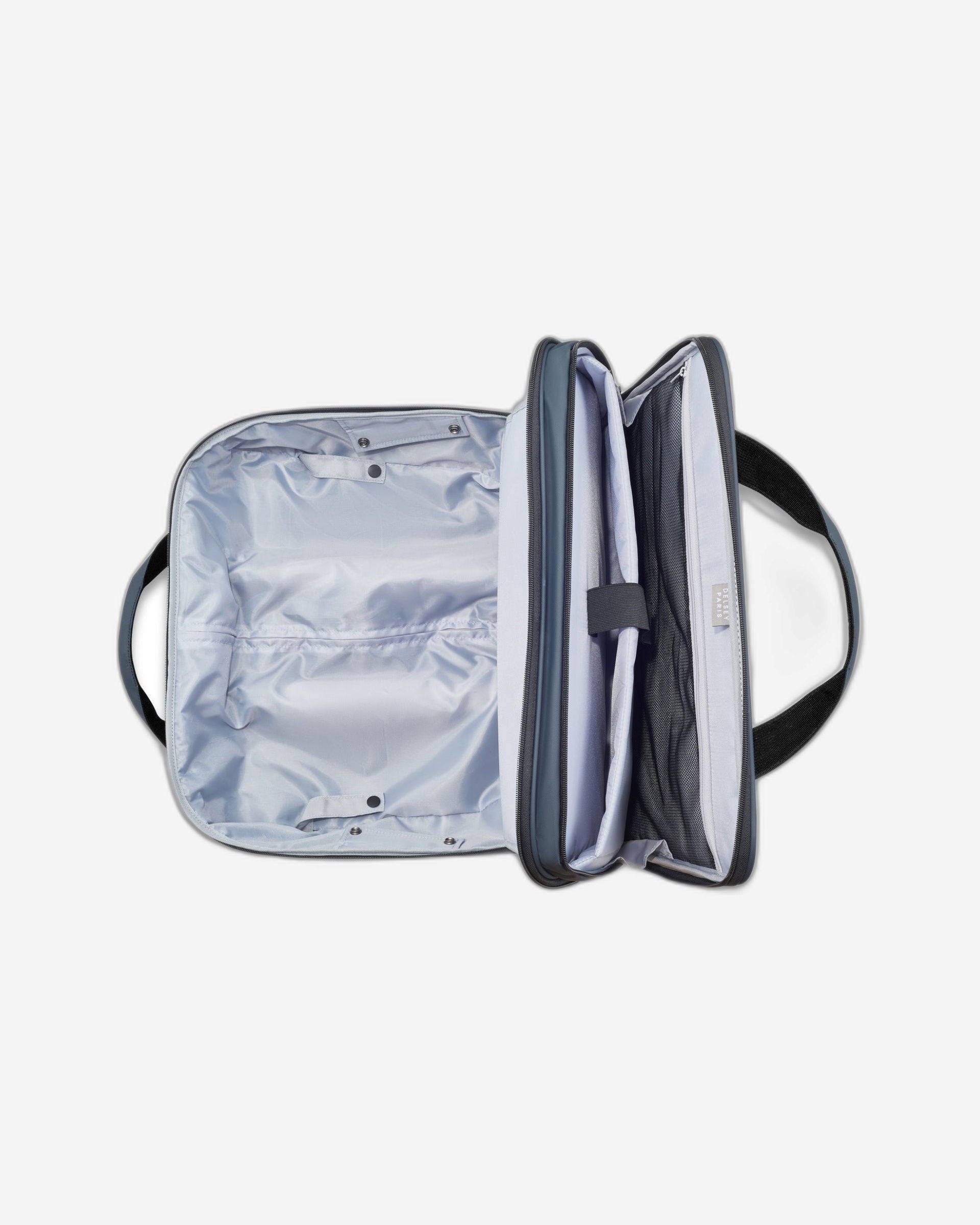 حقيبة ديلسي باريس بارفيس+ مقاومة للماء بعجلتين، مقاس 17.3 بوصة، رمادية - 394445911 