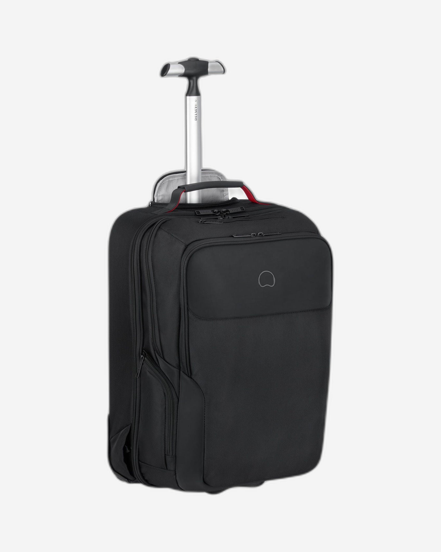 حقيبة ظهر ديلسي باريس بارفيس+ للكمبيوتر المحمول بعجلات مقاس 17.3 بوصة، لون أسود - 394465000 