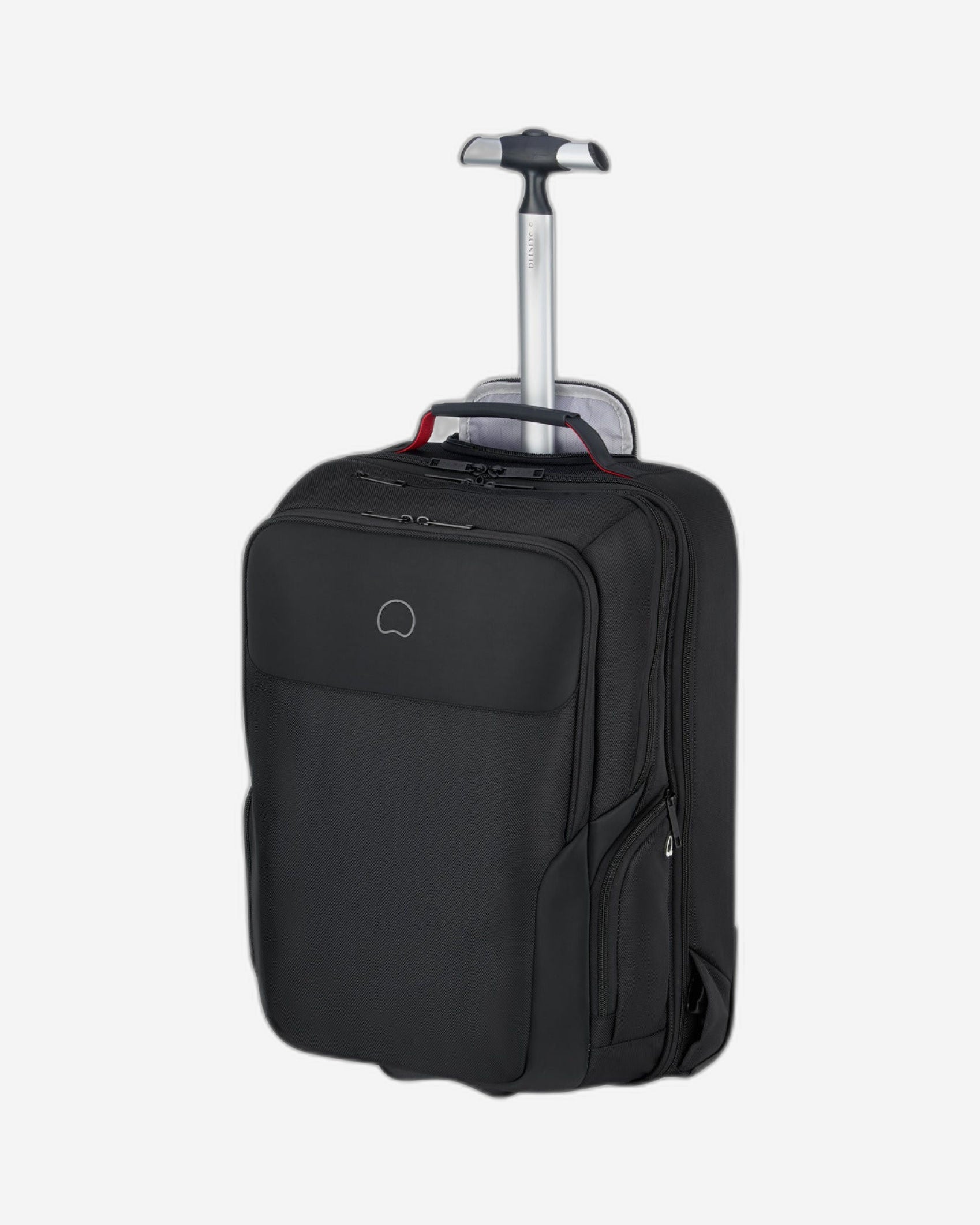 حقيبة ظهر ديلسي باريس بارفيس+ للكمبيوتر المحمول بعجلات مقاس 17.3 بوصة، لون أسود - 394465000 