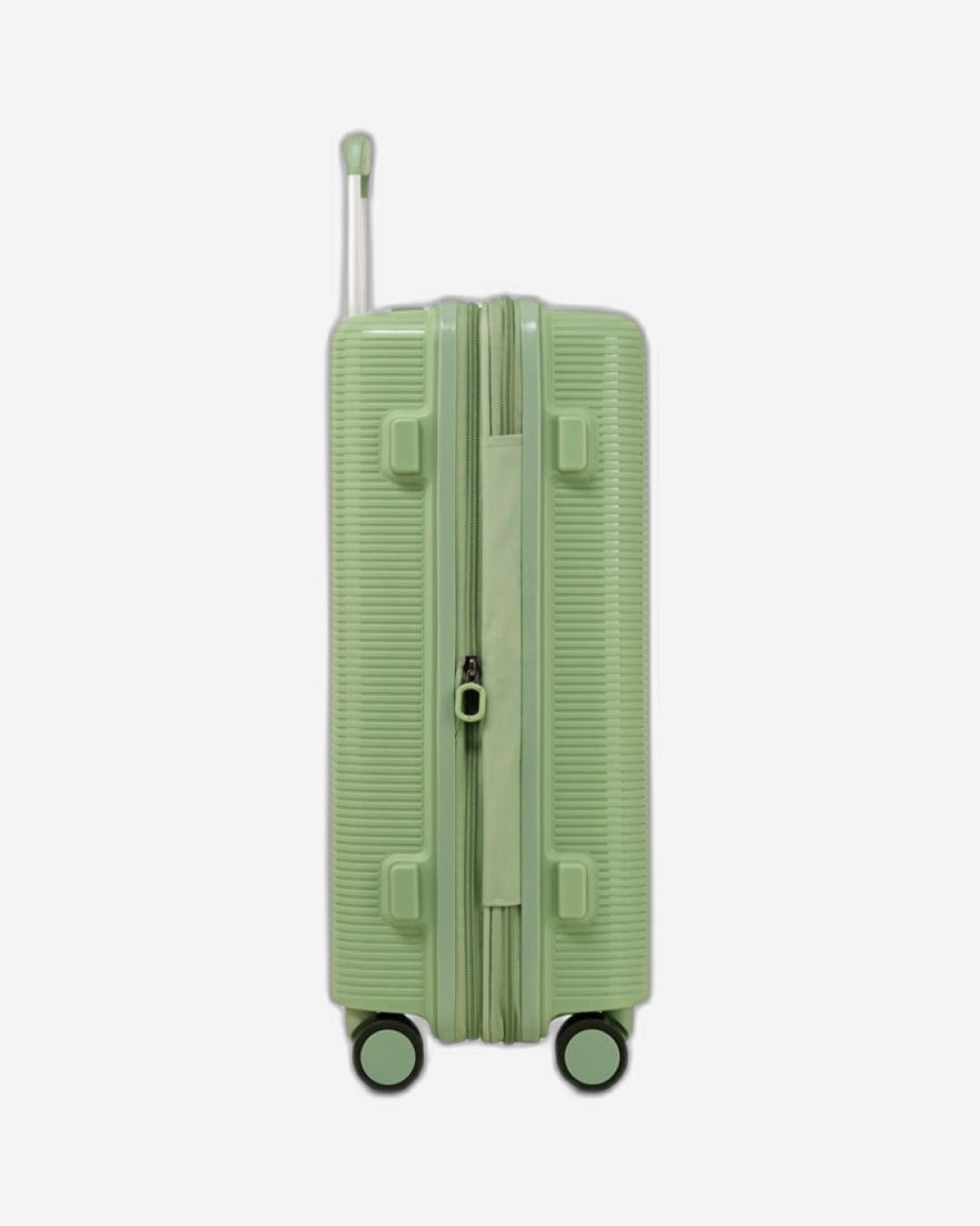 حقيبة أمتعة إيكولاك فورزا الصلبة القابلة للتوسيع بأربع عجلات مزدوجة