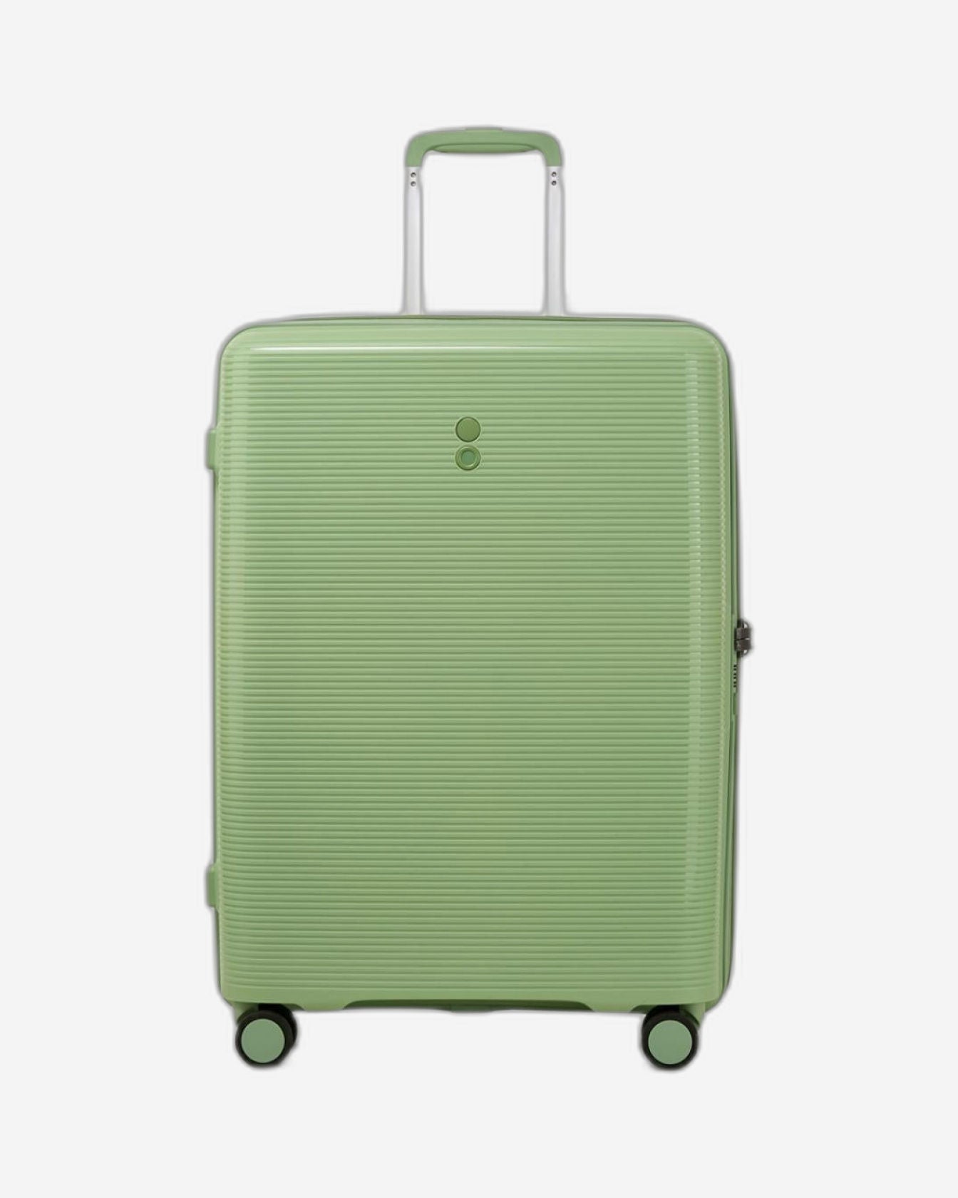 حقيبة أمتعة إيكولاك فورزا الصلبة القابلة للتوسيع بأربع عجلات مزدوجة