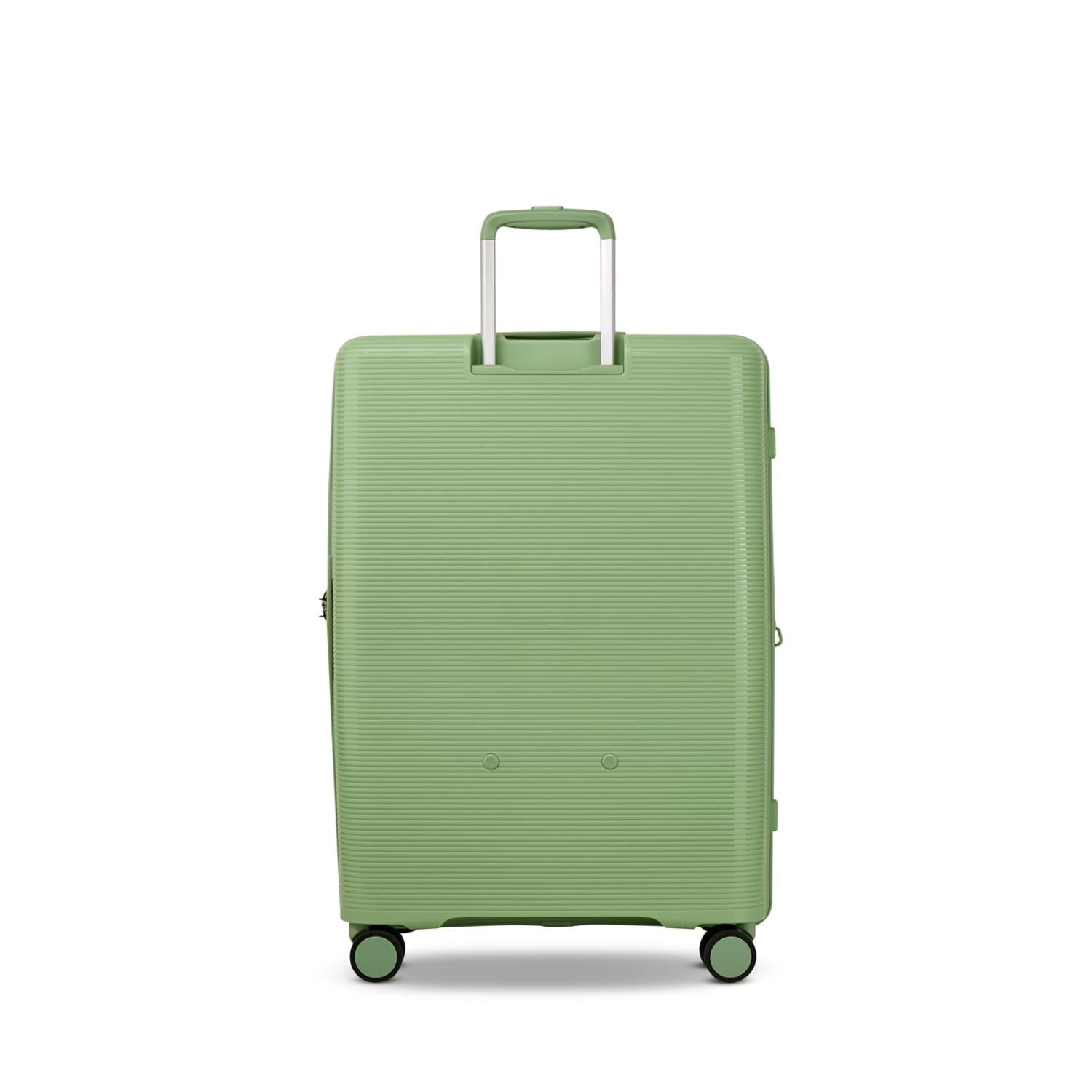 حقيبة أمتعة إيكولاك فورزا الصلبة القابلة للتوسيع بأربع عجلات مزدوجة