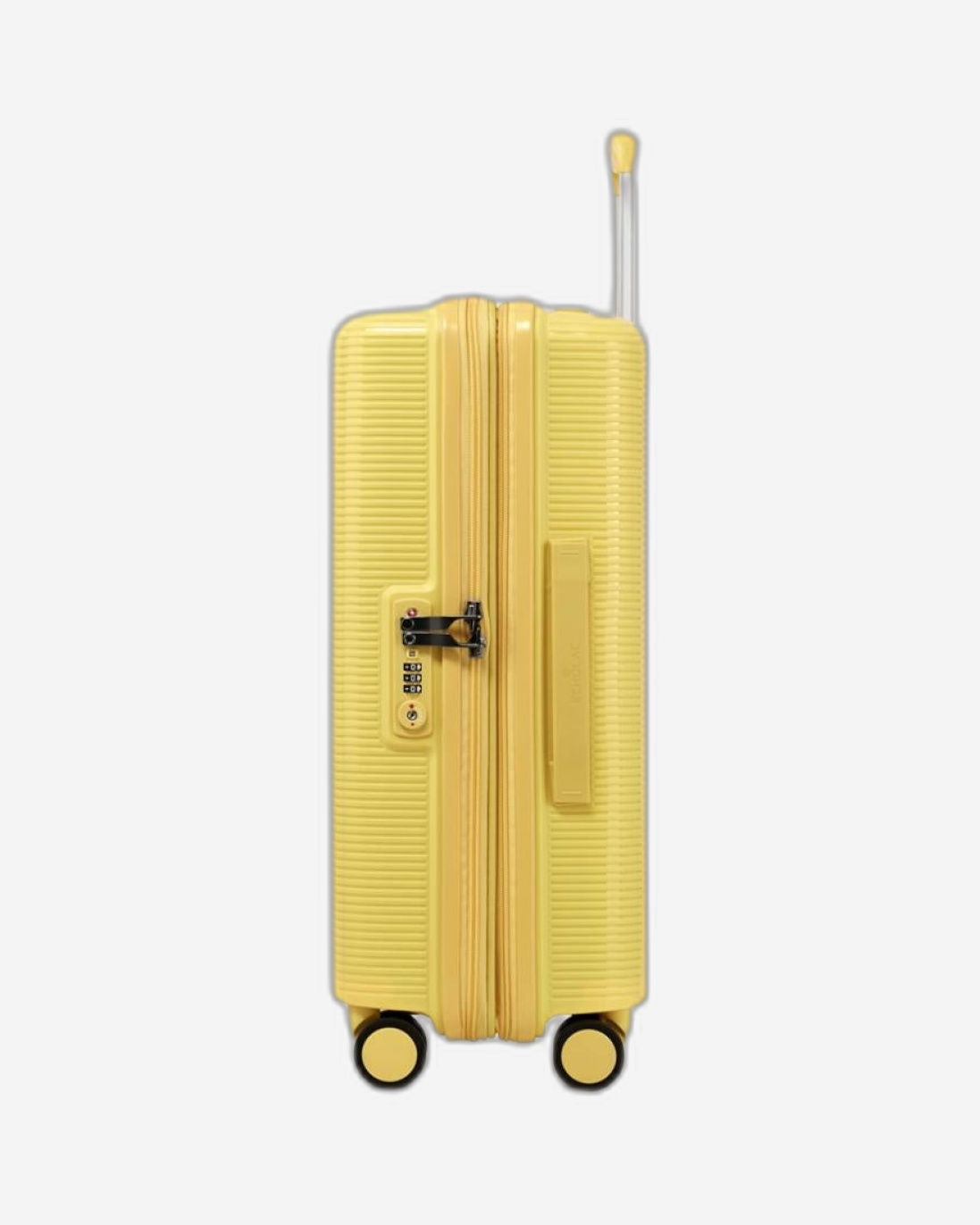 حقيبة أمتعة إيكولاك فورزا الصلبة القابلة للتوسيع بأربع عجلات مزدوجة