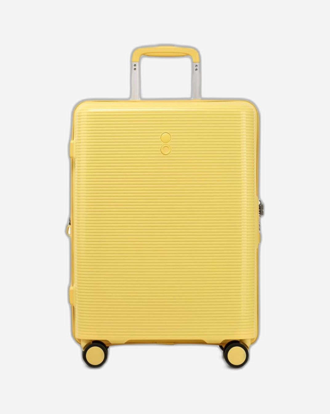 حقيبة أمتعة إيكولاك فورزا الصلبة القابلة للتوسيع بأربع عجلات مزدوجة