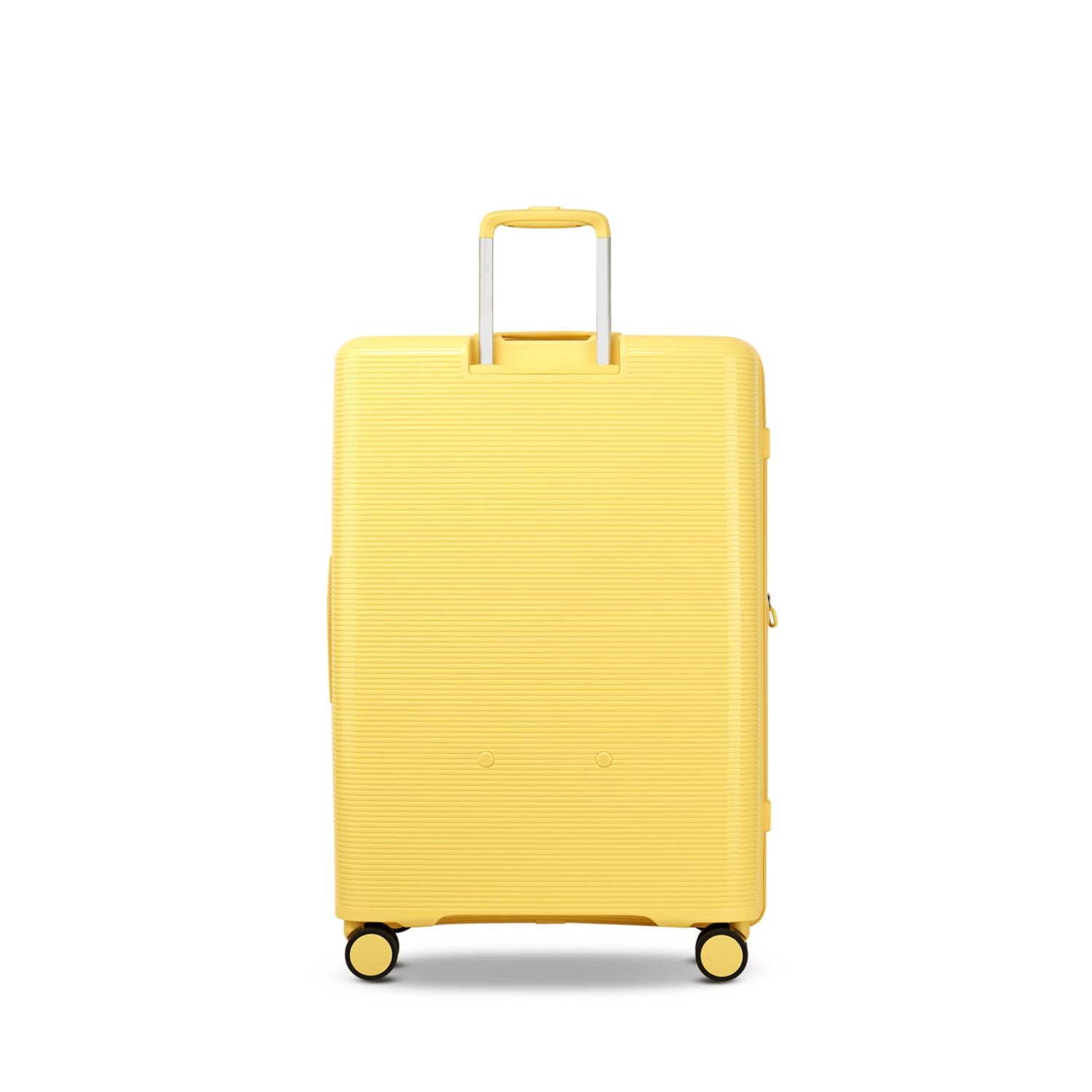 حقيبة أمتعة إيكولاك فورزا الصلبة القابلة للتوسيع بأربع عجلات مزدوجة