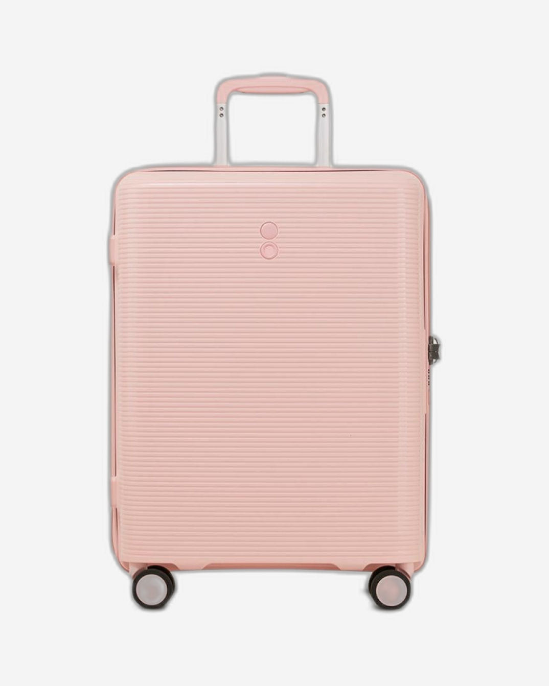 حقيبة أمتعة إيكولاك فورزا الصلبة القابلة للتوسيع بأربع عجلات مزدوجة