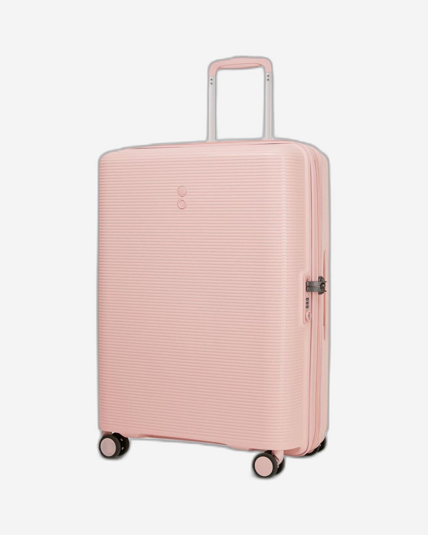 حقيبة أمتعة إيكولاك فورزا الصلبة القابلة للتوسيع بأربع عجلات مزدوجة