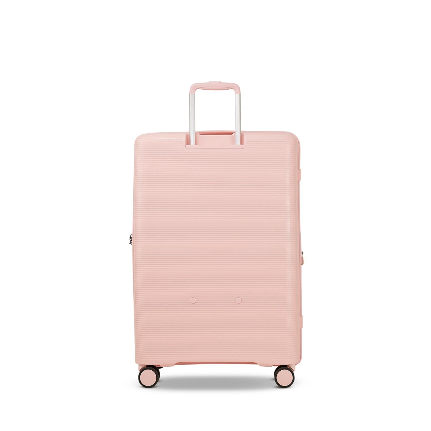 حقيبة أمتعة إيكولاك فورزا الصلبة القابلة للتوسيع بأربع عجلات مزدوجة