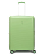 مجموعة أمتعة إيكولاك فورزا ٥٥+٦٥+٧٥ سم، حقيبة صلبة بأربع عجلات مزدوجة قابلة للتوسيع، مناسبة للمقصورة وتسجيل الوصول، لون أخضر مرجاني