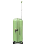 مجموعة أمتعة إيكولاك فورزا ٥٥+٦٥+٧٥ سم، حقيبة صلبة بأربع عجلات مزدوجة قابلة للتوسيع، مناسبة للمقصورة وتسجيل الوصول، لون أخضر مرجاني
