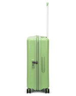 مجموعة أمتعة إيكولاك فورزا ٥٥+٦٥+٧٥ سم، حقيبة صلبة بأربع عجلات مزدوجة قابلة للتوسيع، مناسبة للمقصورة وتسجيل الوصول، لون أخضر مرجاني