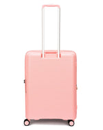 مجموعة أمتعة إيكولاك فورزا ٥٥+٦٥+٧٥ سم، حقيبة صلبة بأربع عجلات مزدوجة قابلة للتوسيع، لون وردي باشن