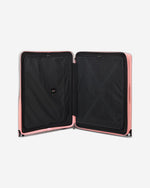 مجموعة أمتعة إيكولاك فورزا ٥٥+٦٥+٧٥ سم، حقيبة صلبة بأربع عجلات مزدوجة قابلة للتوسيع، لون وردي باشن