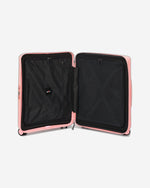 مجموعة أمتعة إيكولاك فورزا ٥٥+٦٥+٧٥ سم، حقيبة صلبة بأربع عجلات مزدوجة قابلة للتوسيع، لون وردي باشن