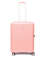 مجموعة أمتعة إيكولاك فورزا ٥٥+٦٥+٧٥ سم، حقيبة صلبة بأربع عجلات مزدوجة قابلة للتوسيع، لون وردي باشن