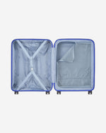 طقم حقائب ديلسي باريس لاغوس، قطعتان، مقاس 55+76 سم، حقيبة صلبة، 4 عجلات مزدوجة، مناسبة للمقصورة وتسجيل الوصول، لون أزرق داكن