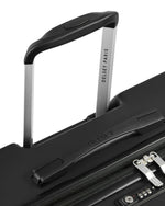 طقم ديلسي باريس كريستين، قطعتين، 55+82 سم، حقيبة صلبة، 4 عجلات مزدوجة، قابلة للتوسيع، مناسبة لكابينة السفر وتسجيل الوصول، لون أسود