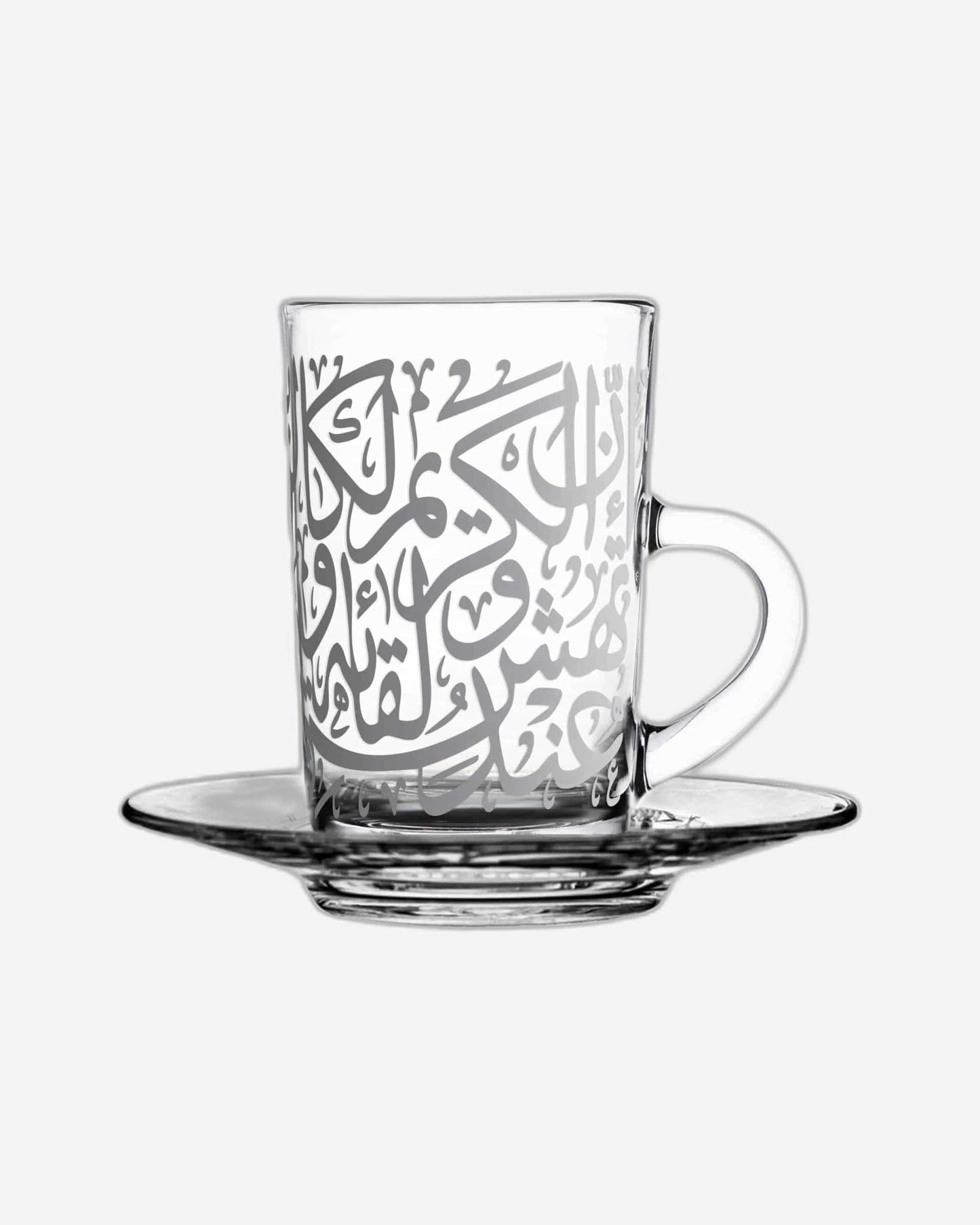 أكواب شاي ديملاج كريم بلاتينيوم 6 قطع