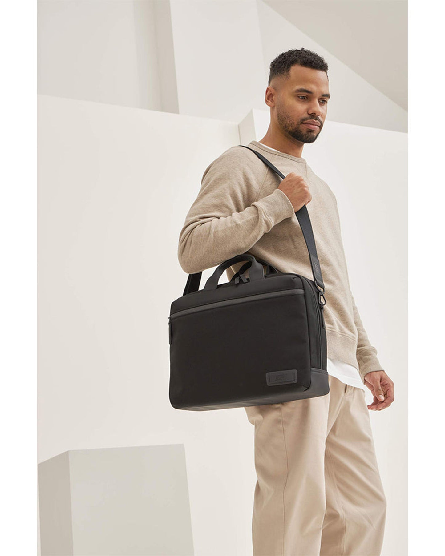 حقيبة أعمال جلدية من جوست تالين ذات حجرة واحدة