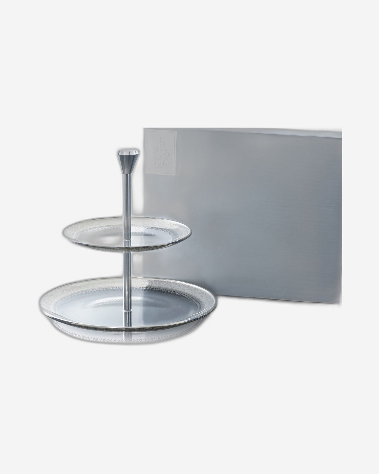 صينية ديملاج قرطبة ذات طبقتين (بلاتينيوم)