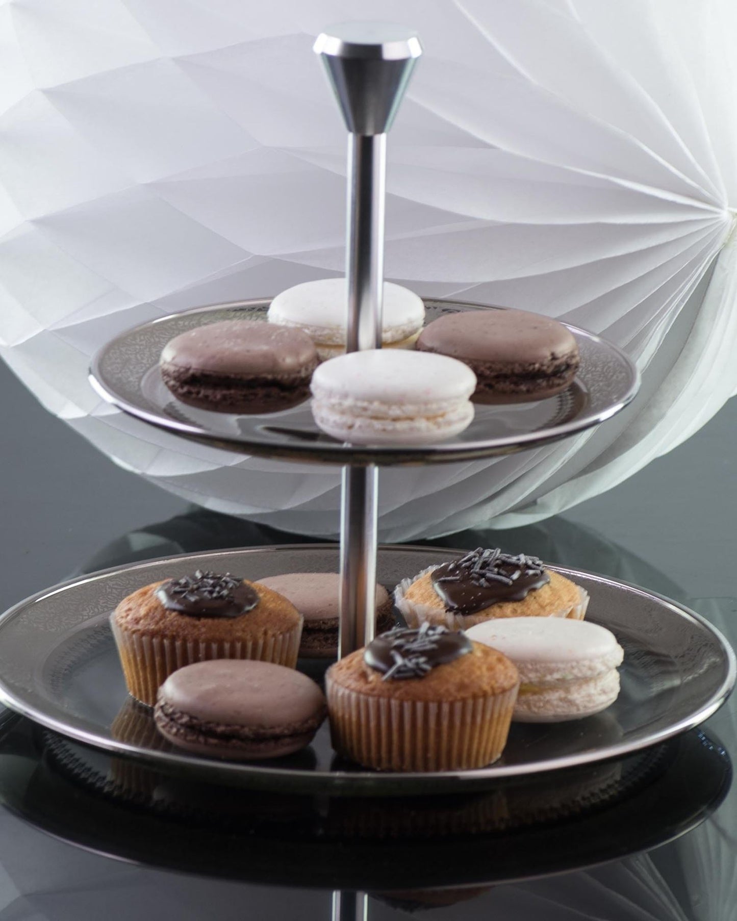 صينية ديملاج قرطبة ذات طبقتين (بلاتينيوم)