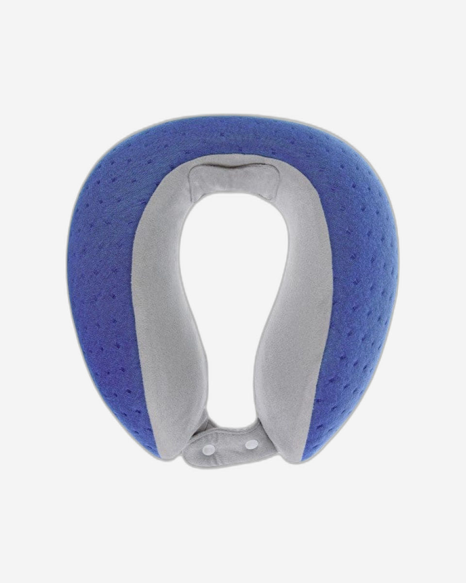 وسادة رقبة من إسفنج الذاكرة - أزرق فاتح