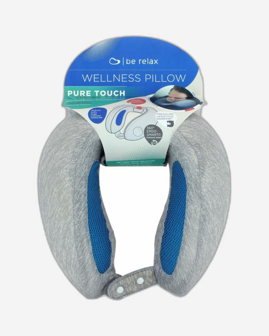 وسادة بي ريلاكس بيور تاتش ميموري فوم - جيرسي رمادي