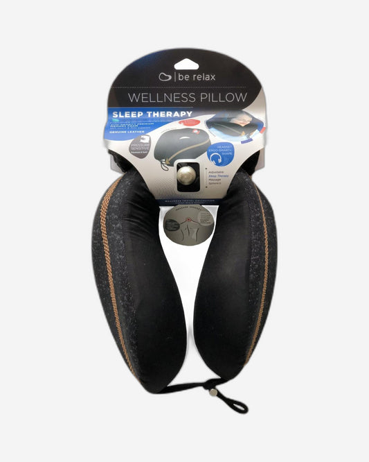 وسادة بي ريلاكس لعلاج النوم والعافية - لون أسود