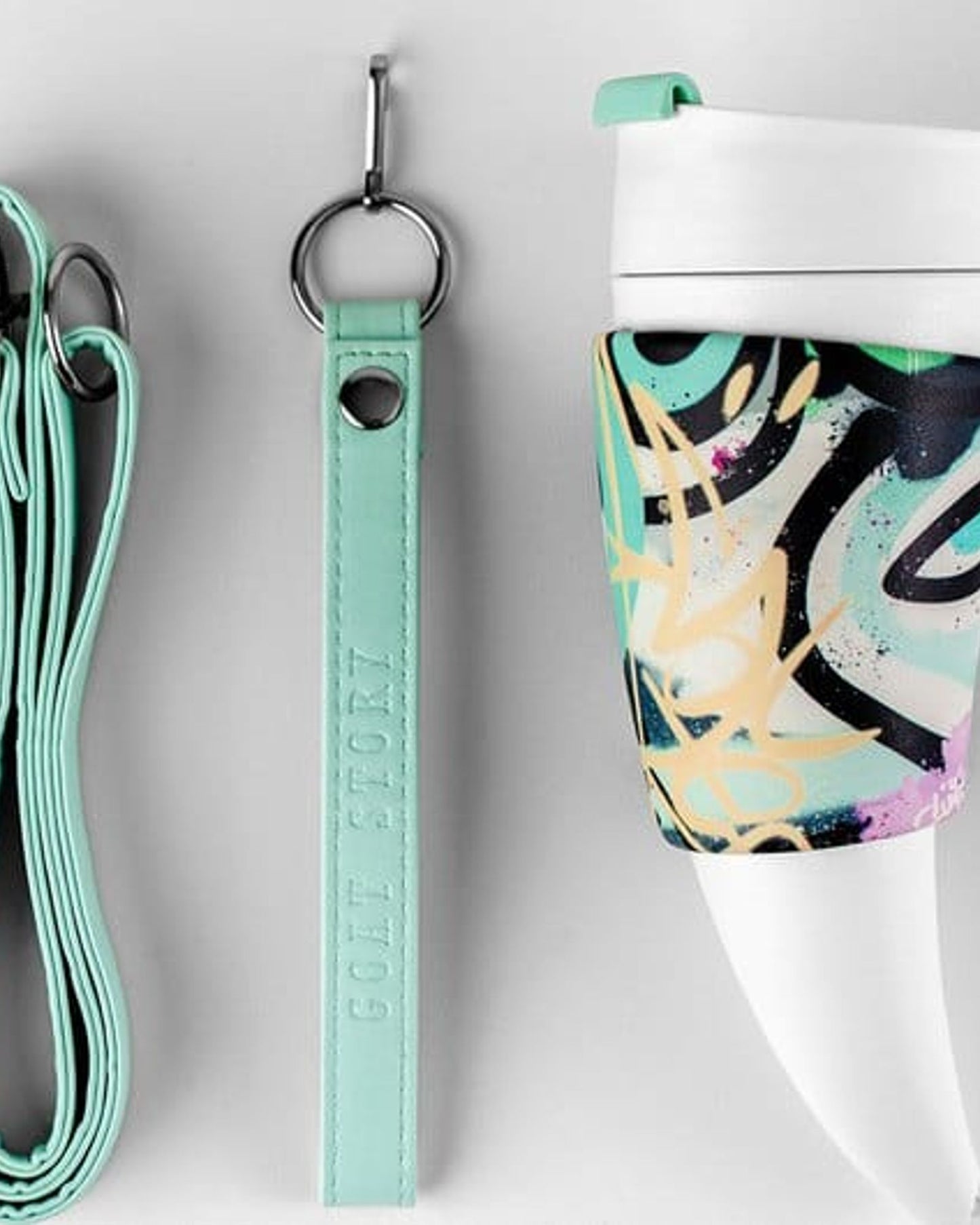 كوب جوت ستوري ويست من الجلد الصناعي 350 مل